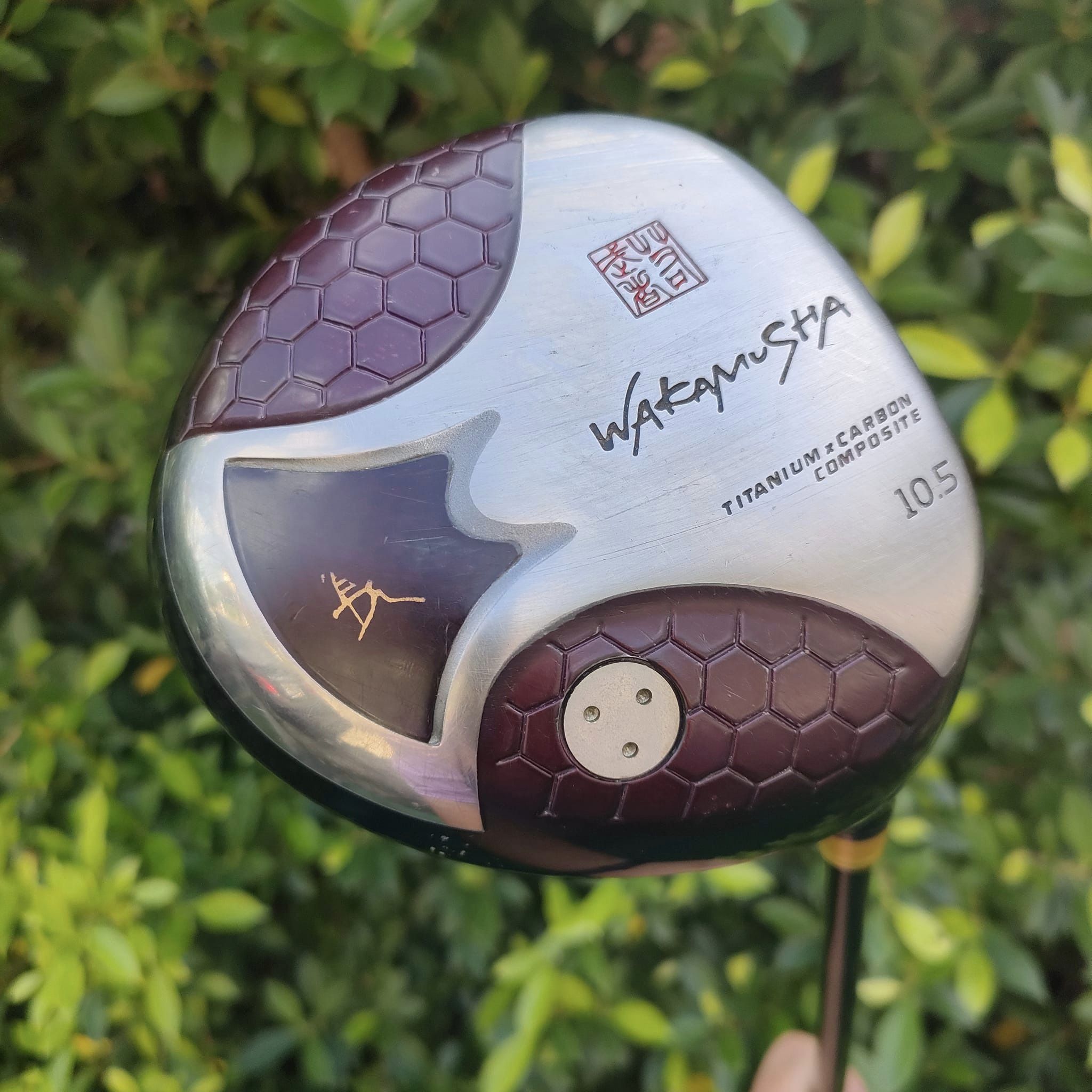 DRIVER WAKAMUSHA TITANIUM CARBON องศา 10.5 ก้าน DREY ATHLETE VERSION กระดองเด้งเคฟล่า พรีเมี่ยมญี่ปุ่น!! ไม้กอล์ฟมือสอง ของแท้ BY NakaraLuxurious