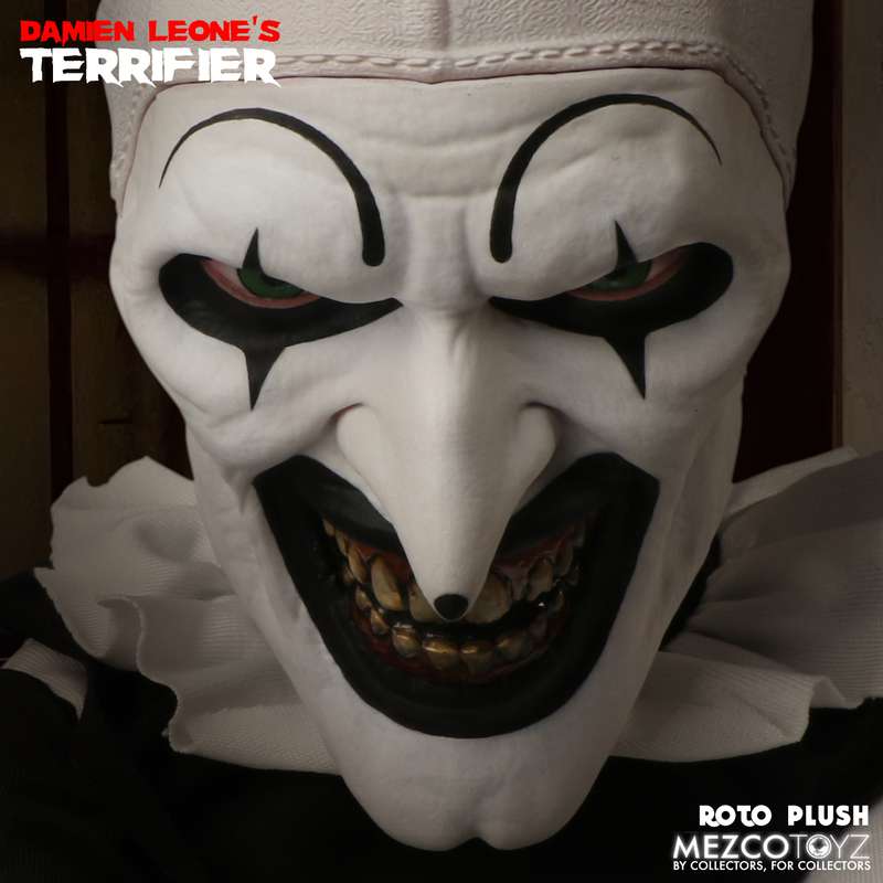 [สั่งจอง] Mezco Toyz MDS ROTO PLUSH : Terrifier - Art the Clown