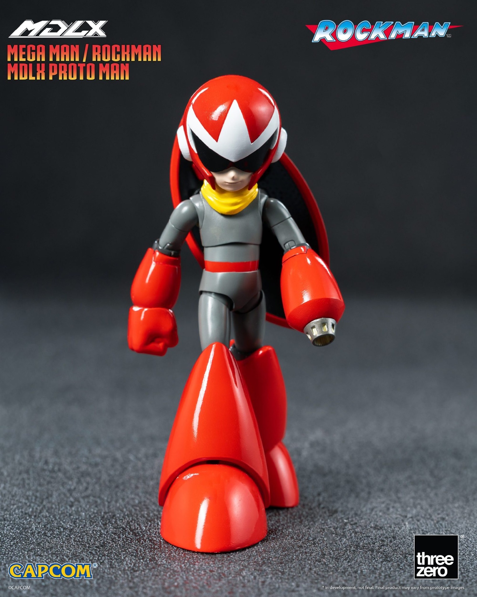 [สั่งจอง] Threezero : Mega Man MDLX - Proto Man (10.3 cm)