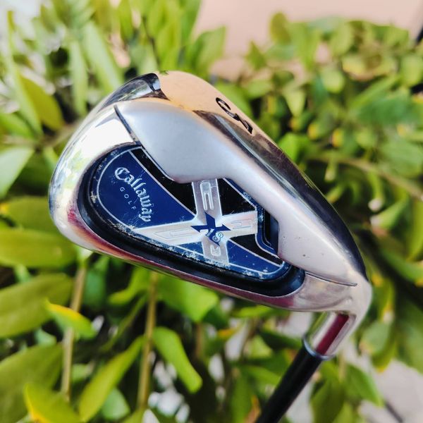 เหล็ก 3 Callaway X-18 ก้าน SYSTEM FLEX R ก้านเดิม เป็นเหล็กยาวที่ตีง่ายมาก ไม้กอล์ฟพรีเมี่ยมมือสอง ของแท้ By NakaraLuxurious