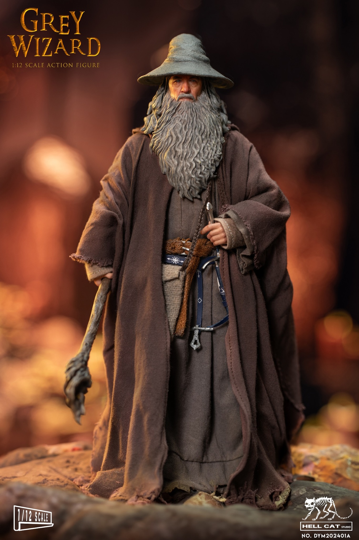 [สั่งจอง] Hell Cat New 1/12 : Grey Wizard vs Abyss Demon Diorama