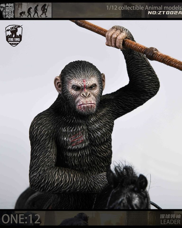 [สั่งจอง]Zeus Toys ZT002 1/12 : Gorilla Leader