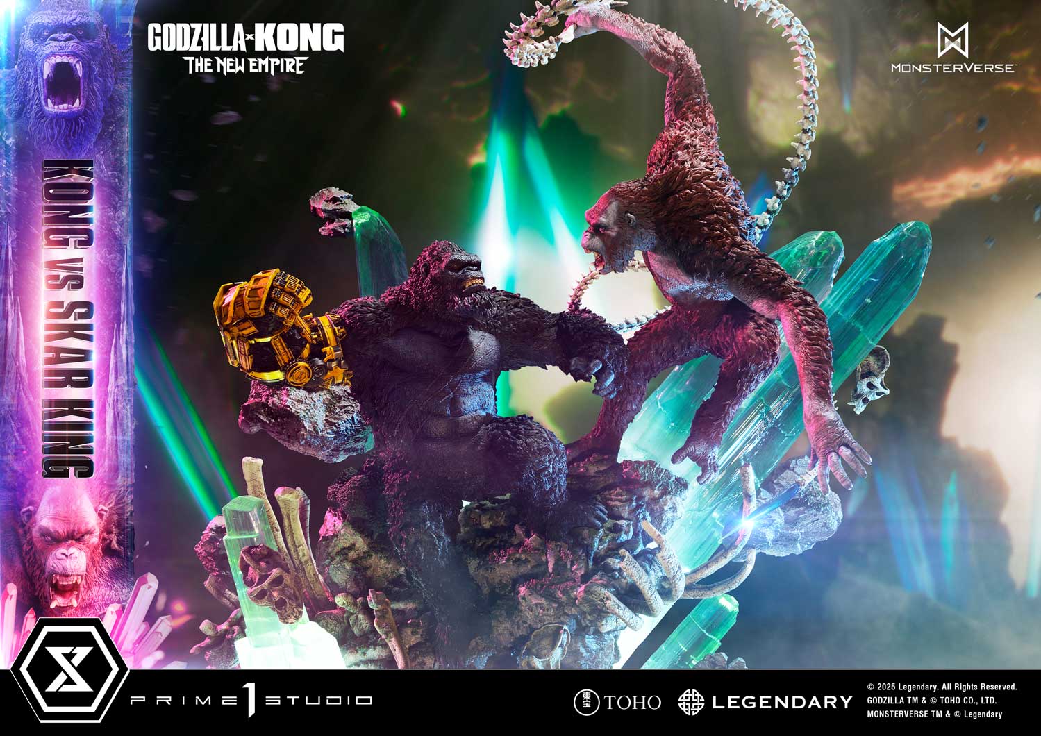 [สั่งจอง]Prime 1 Studio UDMGXK-02: Kong vs Skar King (Godzilla x Kong: The New Empire)