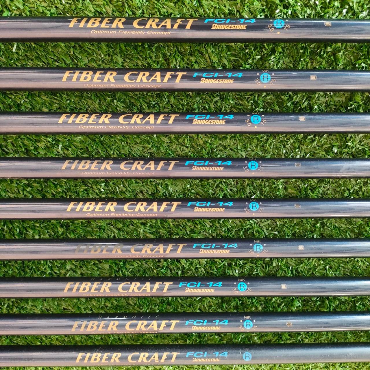 ชุดเหล็ก BRIDGESTONE NEWING NS-021 ก้าน FIBER CRAFT FLEX R สวเดิมทั้งหัวก้าน เหล็กชุดนี้ตีง่ายและระยะดีจนน่าตกใจ เด้งๆหนึบๆ ตกหยุด แบบตีสบายๆเลยครับ MADE IN JAPAN