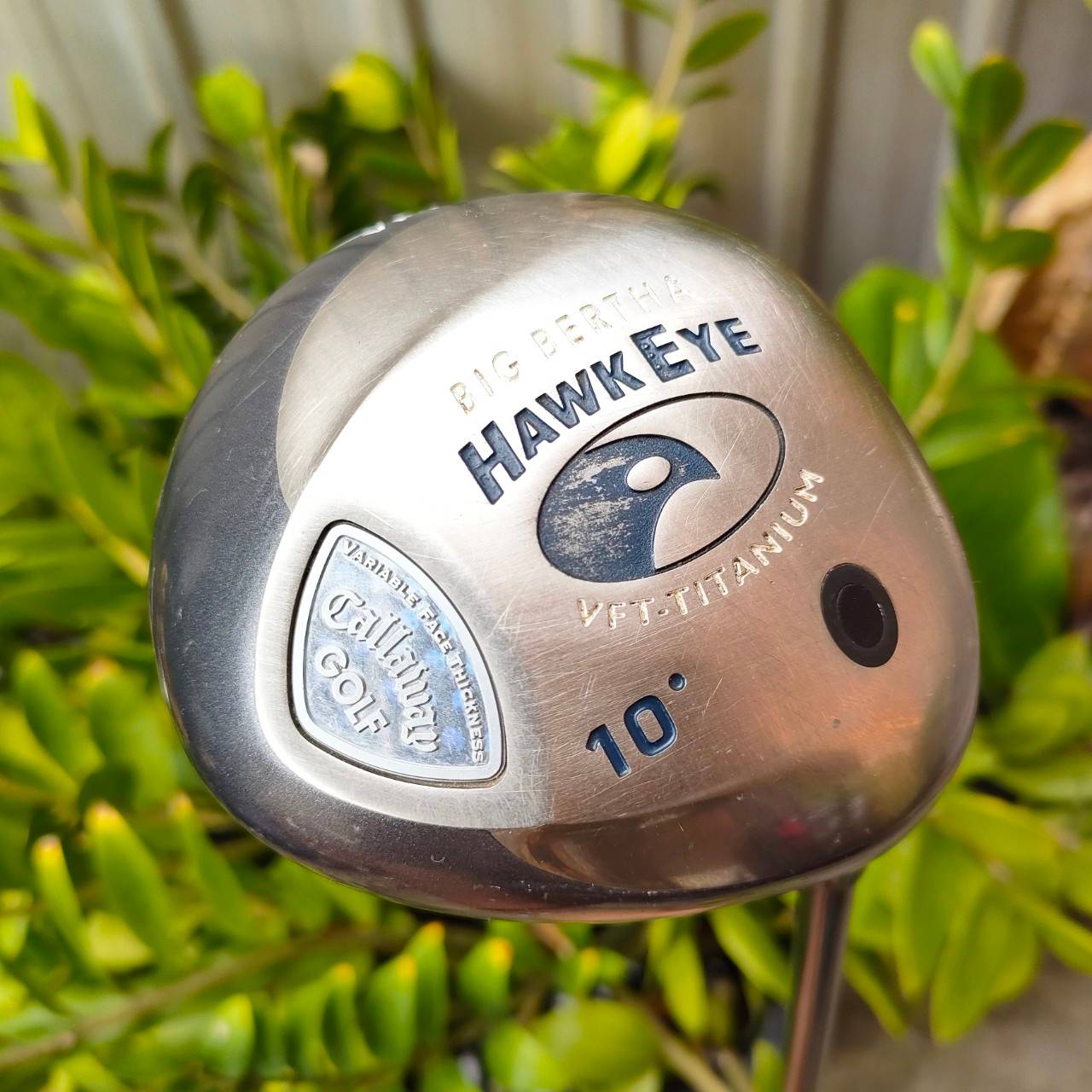 DRIVER CALLAWAY HAWK EYE องศา 10 เป็นตัว VFT TITANIUM วัสดุดีมาก ตีไกล ก้าน SYSTEM 60 FLEX R ตีง่ายมากๆ เสียงเพราะ เร่งสปีดได้ดีค่ะ ไม้กอล์ฟพรีเมี่ยมมือสอง ของแท้ By NakaraLuxurious