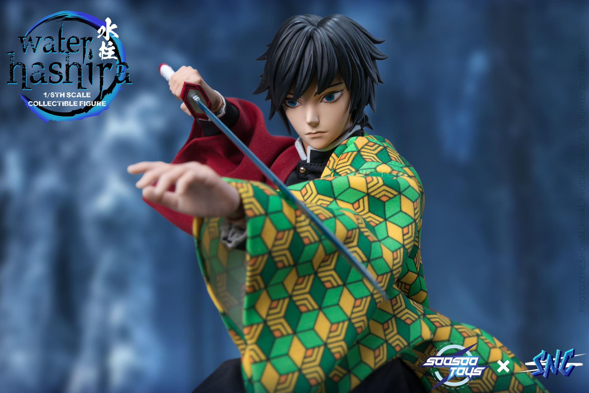 [สั่งจอง]soosootoys x SNC SC-002 1/6 : WATER HASHIRA