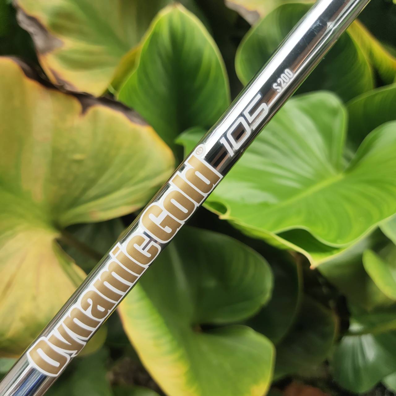 ก้านเหล็ก DYNAMIC GOLD 105 S200 เหมาะกับใส่เวดจ์, เหล็ก 9 ตัวจริงเรื่องความแน่นและบาลานซ์!