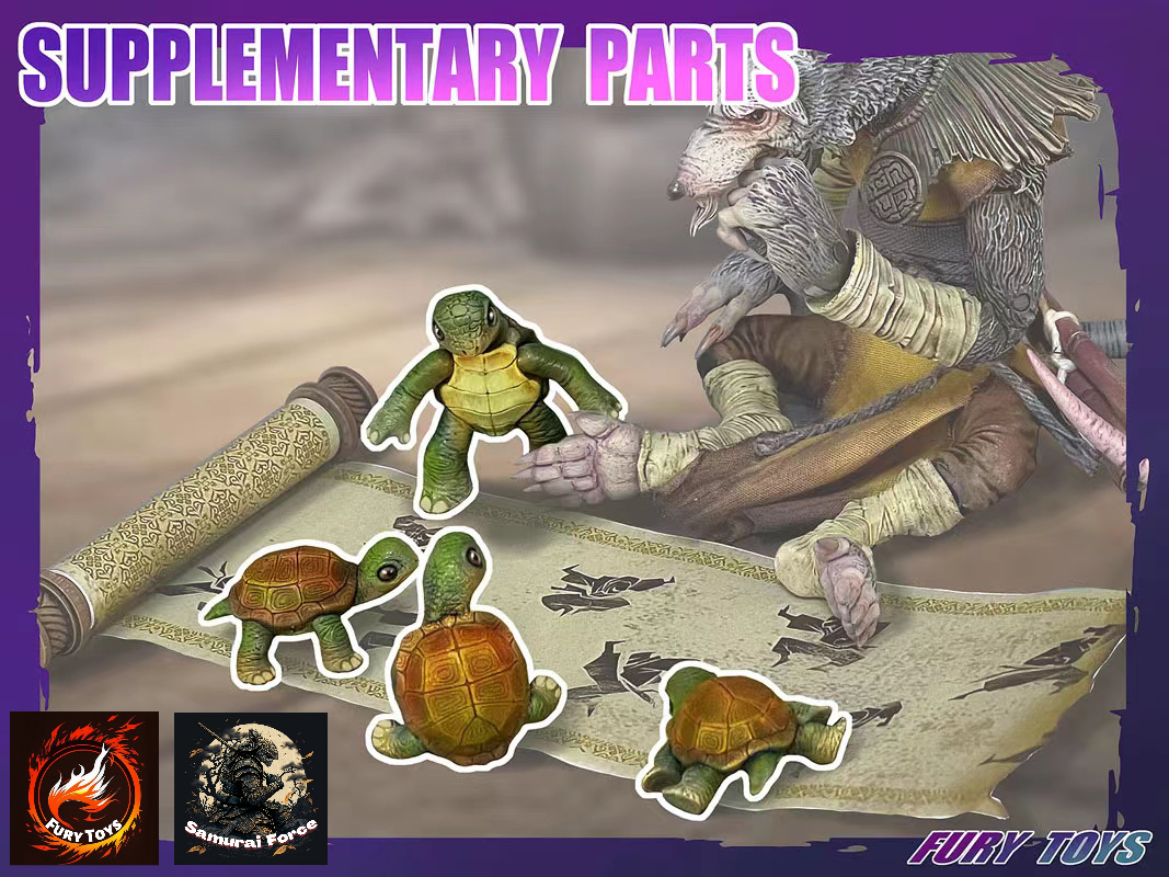 [พร้อมส่ง] Fury toys 1/12 : Samurai Force Wave 2 - The Master (อาจารย์หนู)