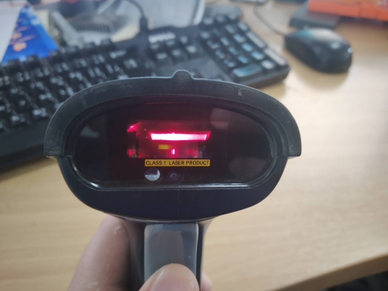 เครื่องสแกนบาร์โค้ด Signature