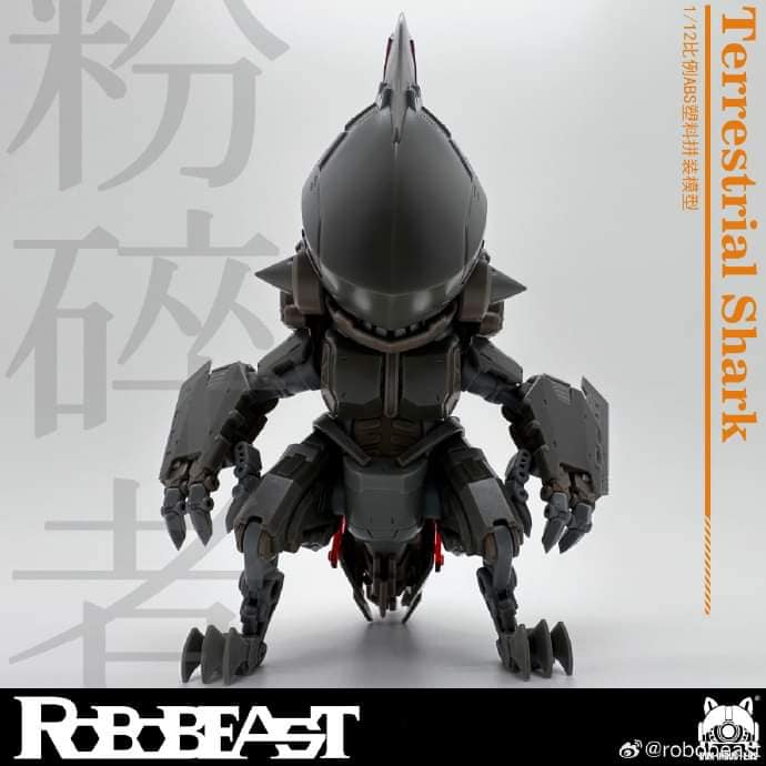 [สั่งจอง]Robobeast 1/12 : Terrestrial Shark [model kit] 15Cm