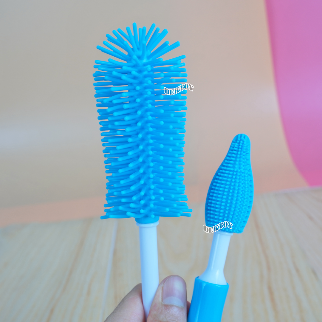 DODO LOVE แปรงล้างขวดนม ชุดซิลิโคน ทำความสะอาดขวดนมและจุกนม