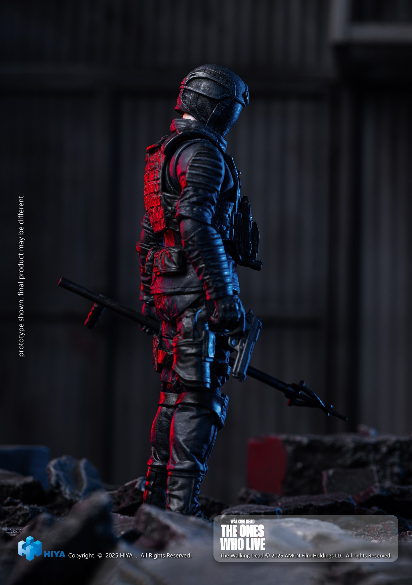 [สั่งจอง]Hiya toys EMW0435 1/18 : The Walking Dead The Ones Who Lived CRM Soldier