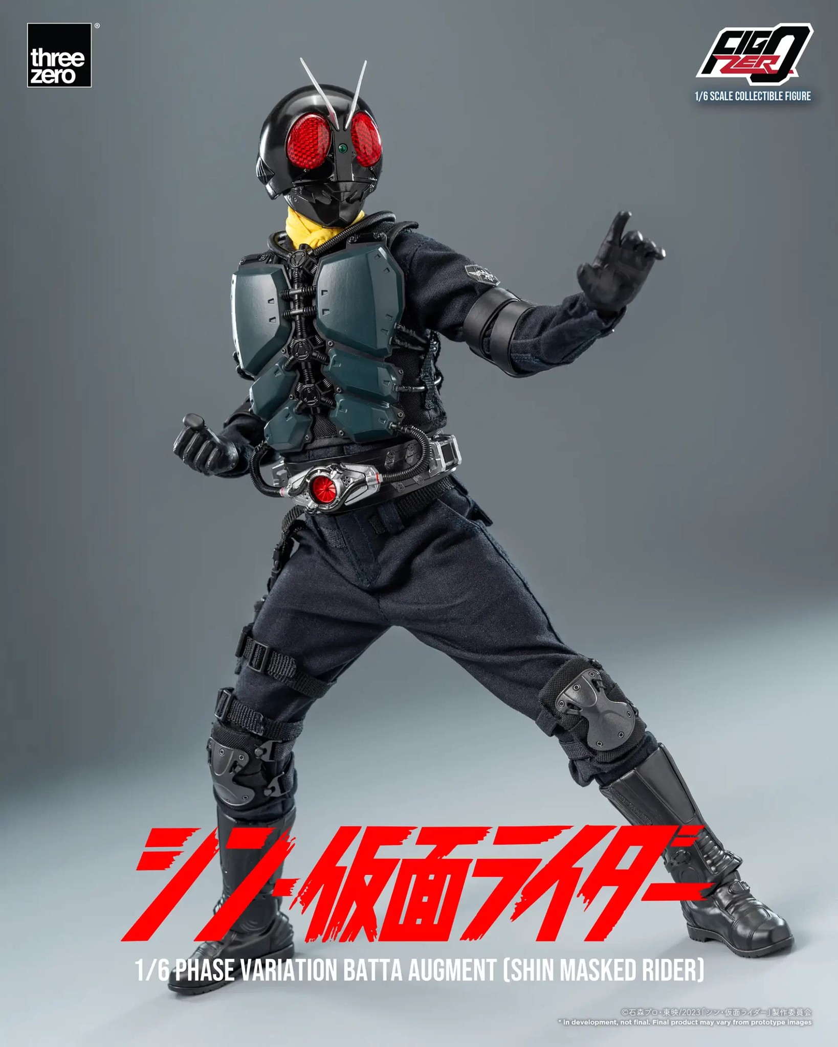 [สั่งจอง]Threezero 1/6 : SHIN MASKED RIDER FigZero (SHIN MASKED RIDER)
