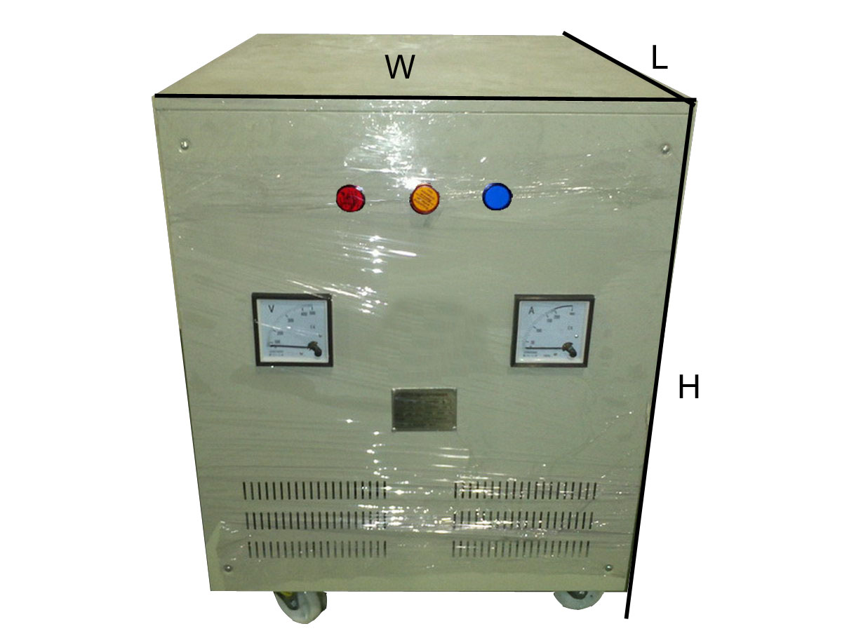 ขาย เช่า หม้อแปลง 3เฟส Auto หม้อแปลง 380V 220v 200V 100KVA 280Amp พร้อมตู้ Cu [ลวดทองแดง]