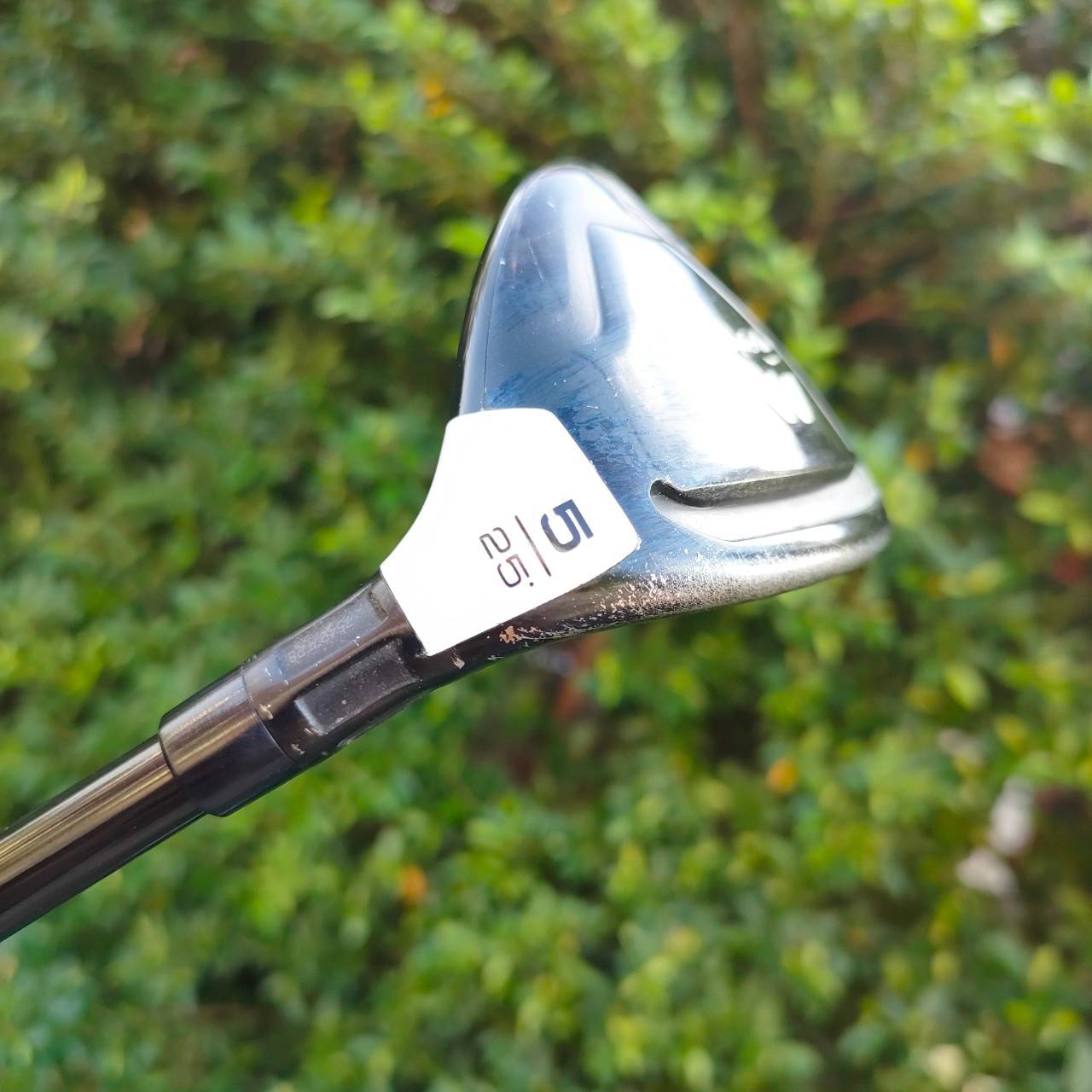 HYBRID 5 TAYLORMADE M2 องศา 25 ก้าน MISUBISHI RAYON TM5 -217 FLEX S เป็นตัวหนังสือสีเขียวสะท้อนแสง รุ่นใหม่!! ไม้กอล์ฟมือสอง ของแท้ BY NakaraLuxurious