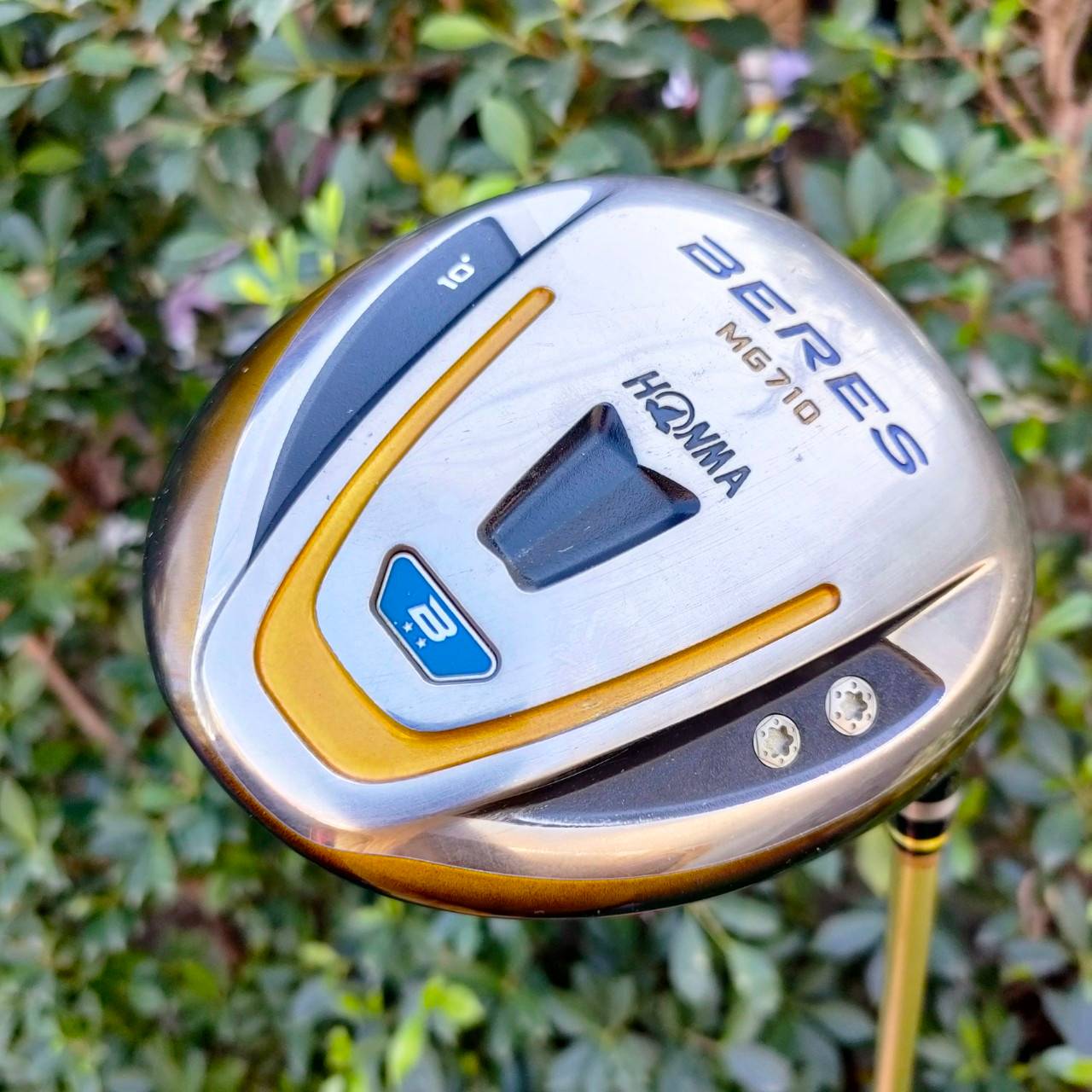 DRIVER HONMA BERES MG710 องศา10 ก้าน ARMRO UD49 FLEX R ** ก้านระดับ2 ดาว ** ** มีตำหนิ ตรงคอไม้กอล์ฟ มีรูปให้ชมท้ายสุดค่ะ **