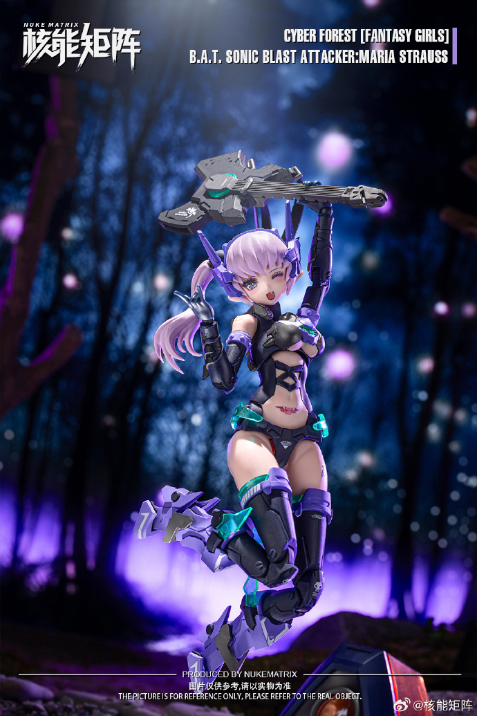 [พร้อมส่ง] Nuke Matrix FF0115 1/12 : Cyber Forest Fantasy Girls B.A.T. Type (โมเดลพลาสติกคิท ต้องนำไปประกอบ)"