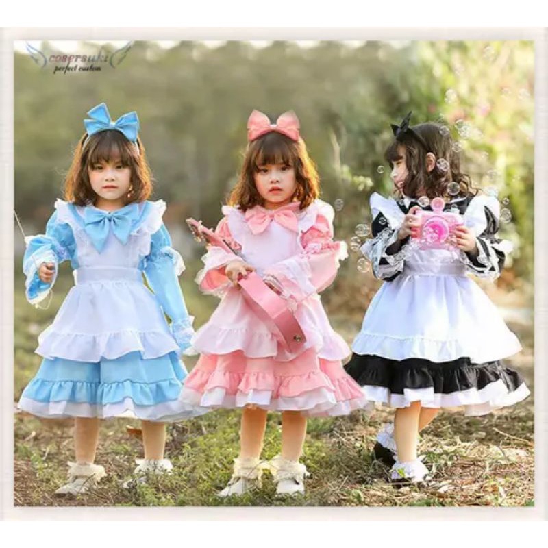ชุดอลิซ ชุดเมด ชุดโลลิต้า Alice in Wonderland