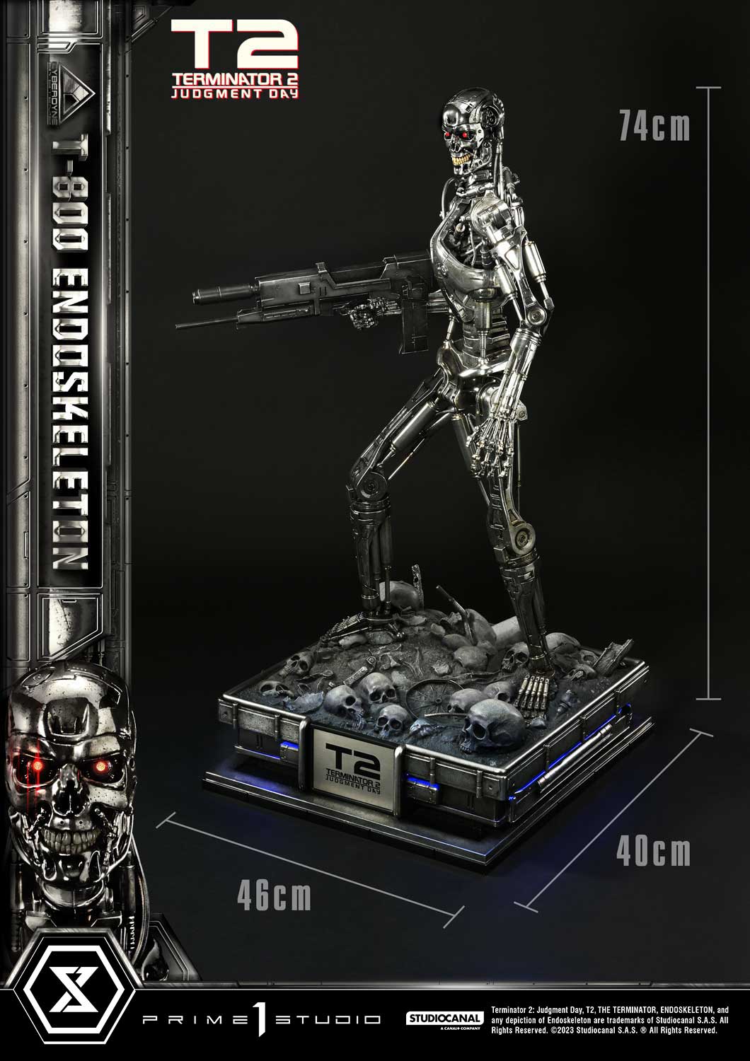 [สั่งจอง] Prime 1 Studio : T-800 Endoskeleton (T2: Judgment Day)