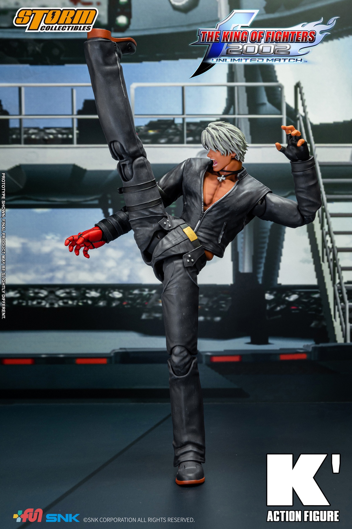 [สั่งจอง] Storm Toys SKKF10 1/12 : King of Fighters - K'