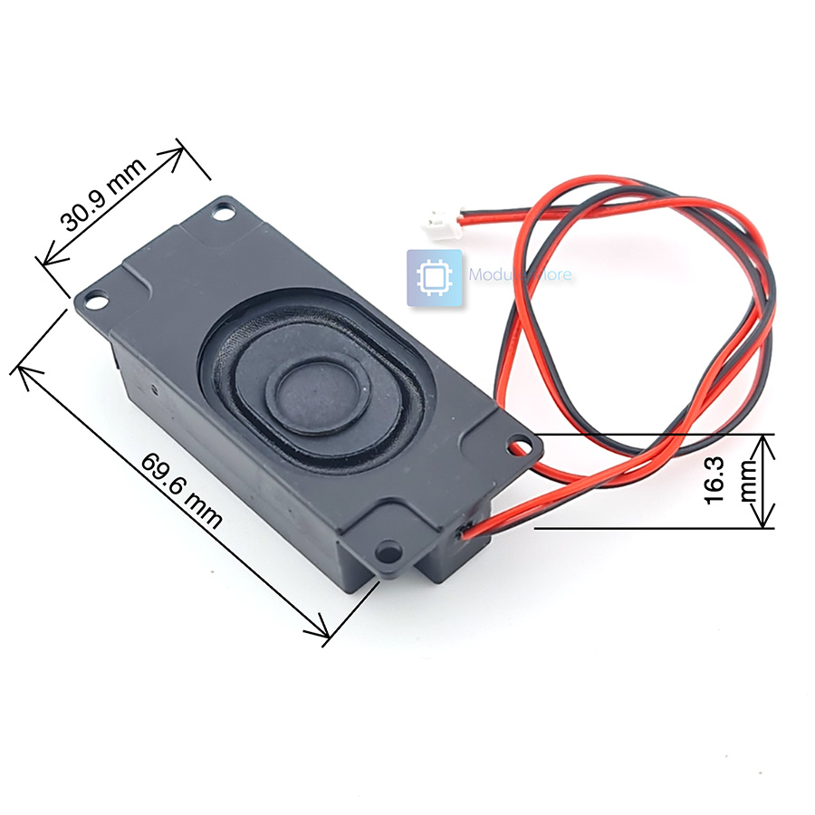 ลำโพงขนาดเล็ก 3W 8Ω 3070 Speaker สำหรับโมดูลเสียงและ IoT