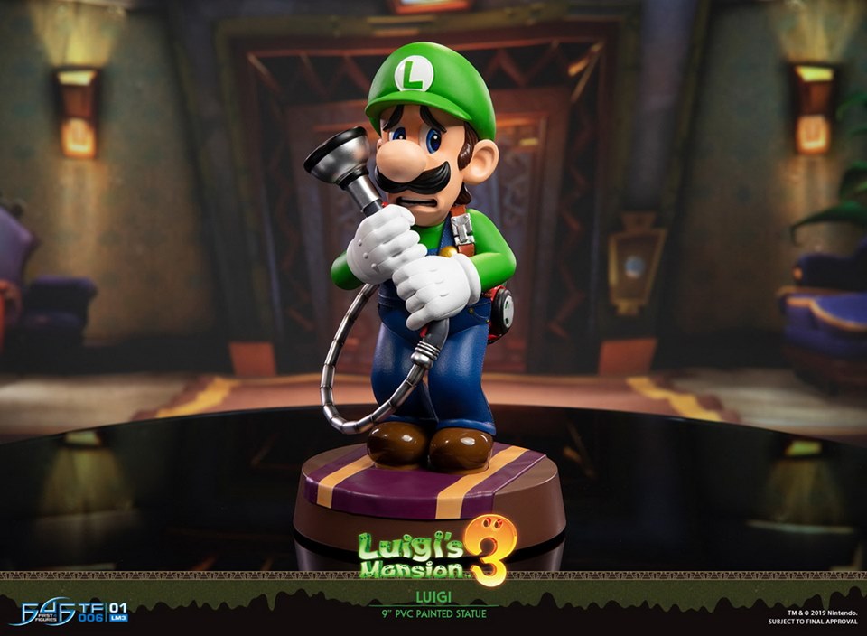 [สั่งจอง] First 4 Figures Reveals Its Luigi's Mansion 3 Statue