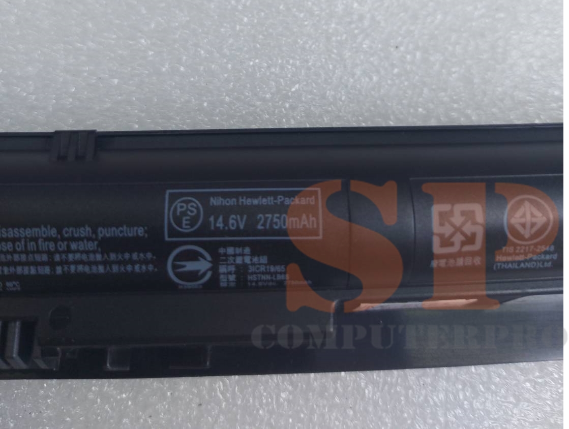 HP Battery แบตเตอรี่ของแท้ HP Pavilion 14-AB 15-AB 15-AN 15-AK 17-G model: KI04