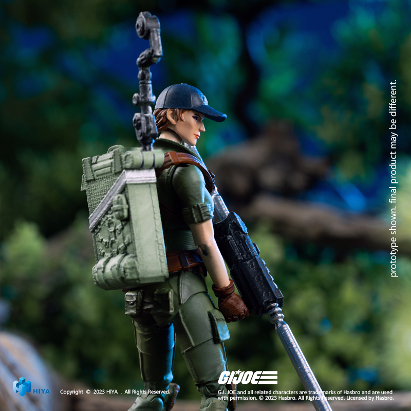 [สั่งจอง] HIYA Exquisite Mini Series 1/18 4" : G.I.Joe - Lady Jaye
