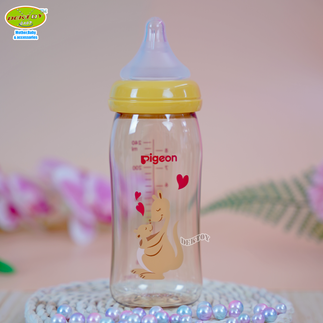 PIGEON พีเจ้น จุกนมพีเจ้นไซส์ LL จุกนมเสมือนนมมารดา ซอฟท์ทัช รุ่นพลัส เเพ็ค4แถม2ชิ้น