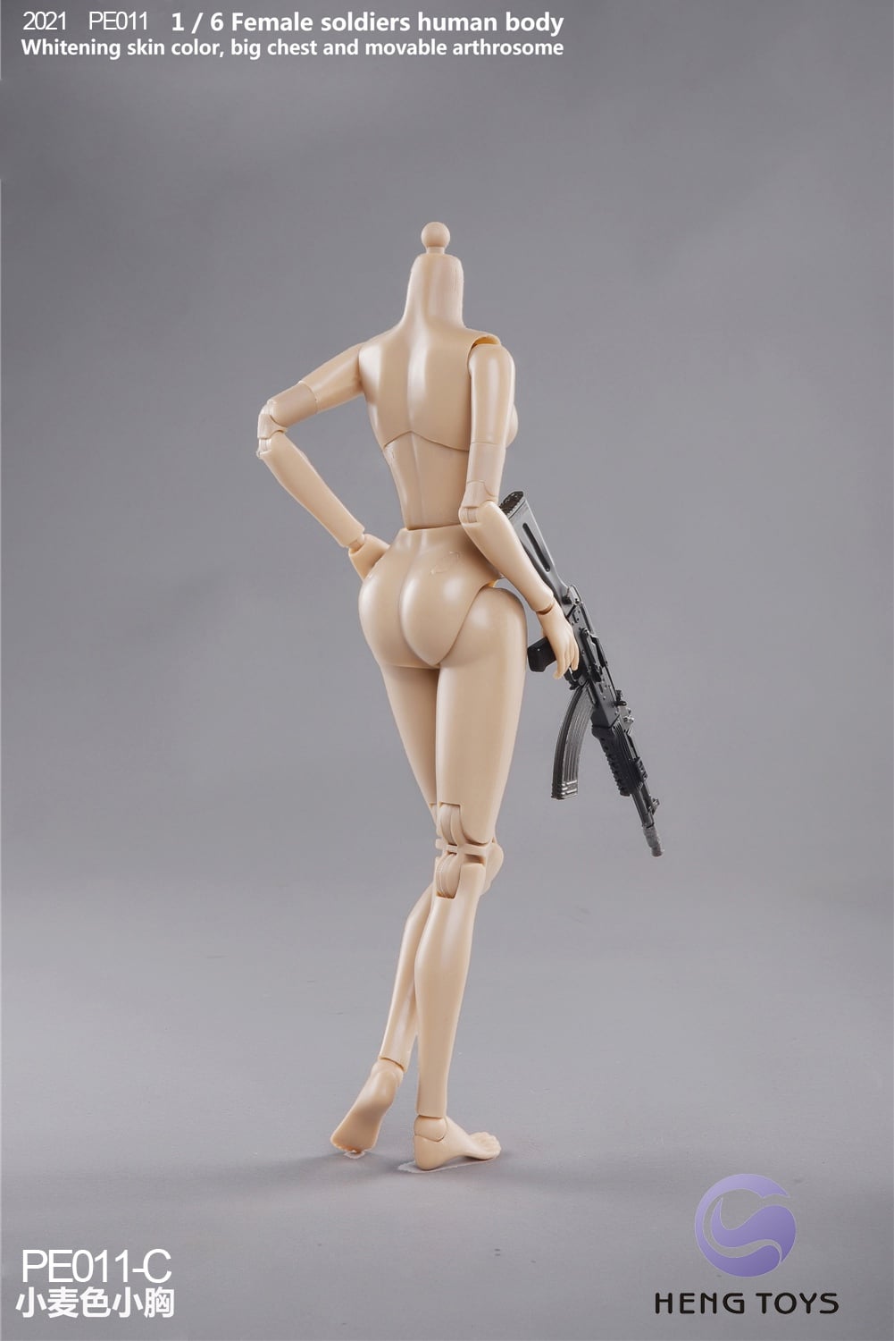 [สั่งจอง]HENG TOYS PE011 1/6 : Female soldiers human body