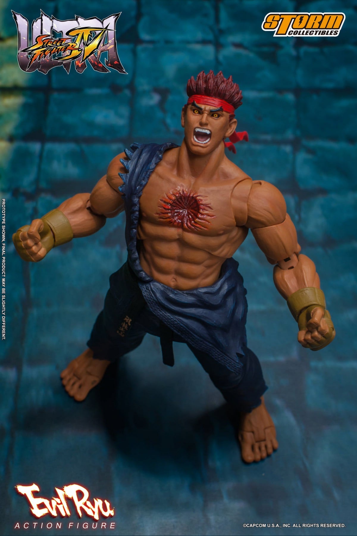 [สั่งจอง]Storm Toys CPSF21 :Street Fighter IV - EVIL RYU