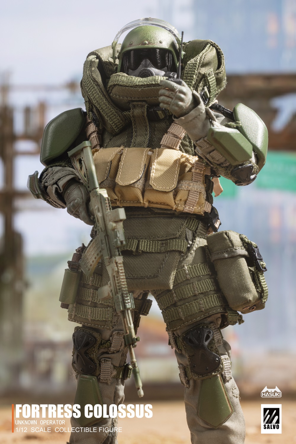 [พร้อมส่ง]HASUKI SA02 1/12 : Black Ops