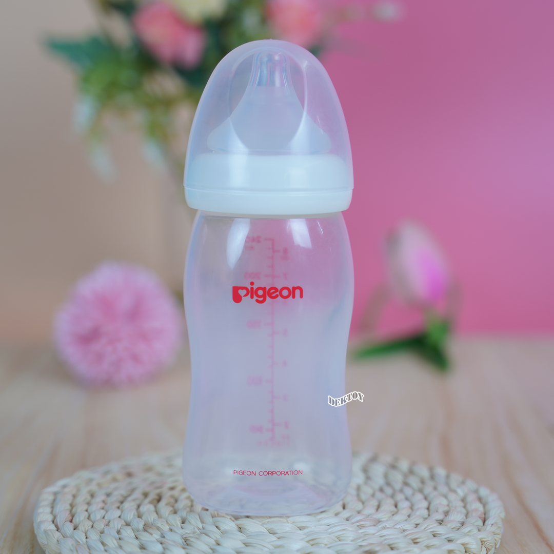 PIGEON พีเจ้น ขวดนมพีเจ้น PP 8 ออนซ์ 240 มล คอกว้าง