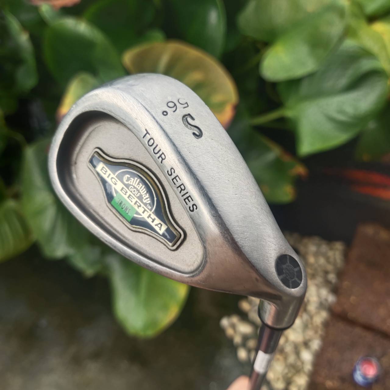 SW Callaway BIGBERTHAR TOURSERIES ระเบิดทรายง่ายมาก เพราะมี CAVITY แต่ใบดูบางมาก จรดลูกแล้วน่าตีมาก