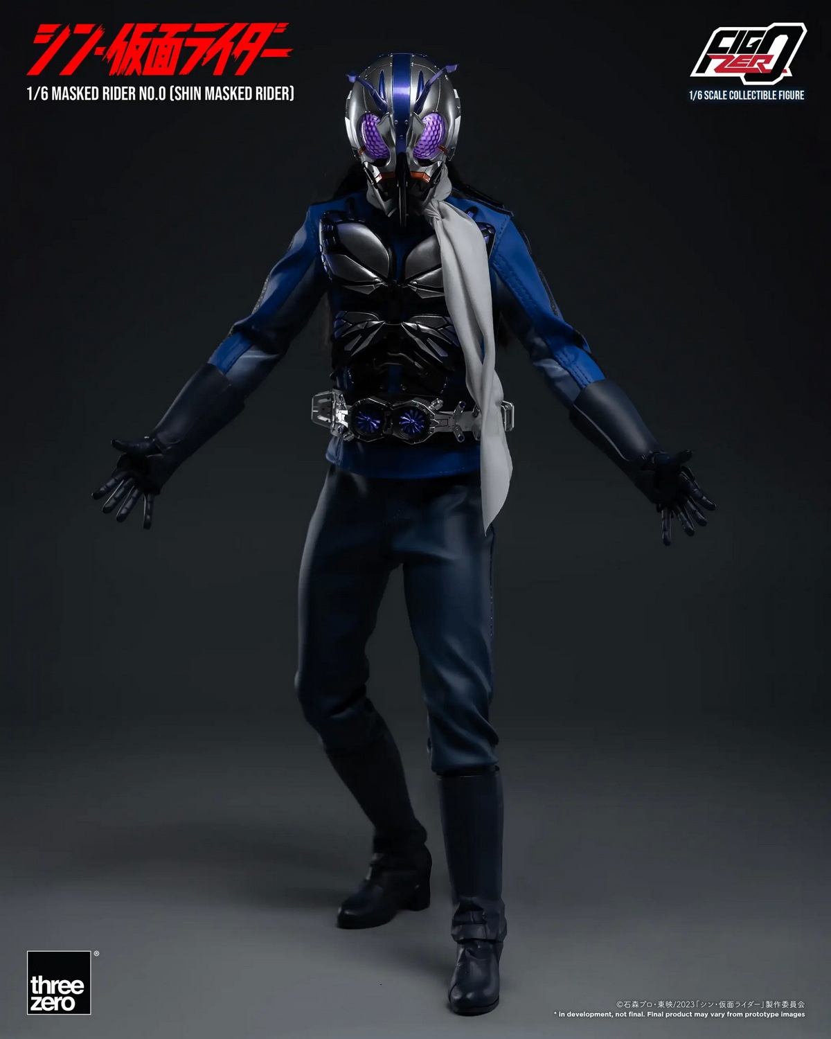 [สั่งจอง] Threezero 3Z04890W0 1/6 : SHIN MASKED RIDER