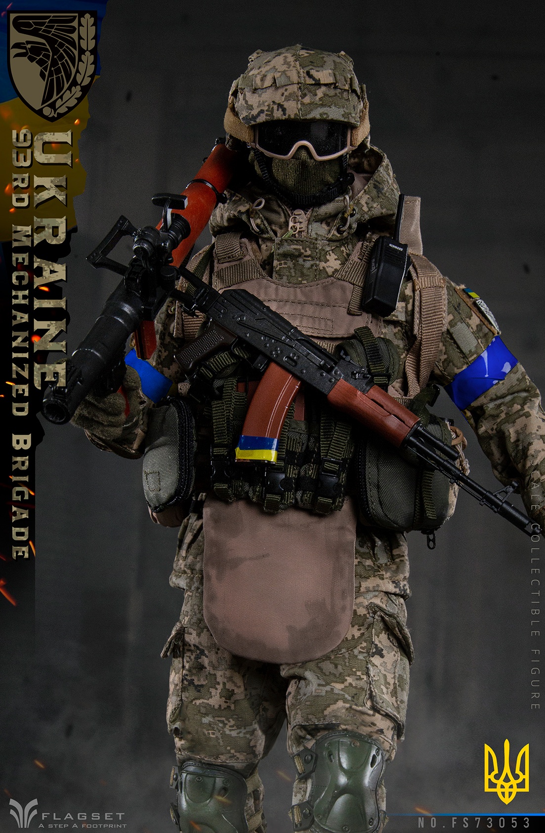 [พร้อมส่ง] FLAGSET FS-73053 1/6 : Ukraine 93rd Mechanized Brigade - Anti tank gunner