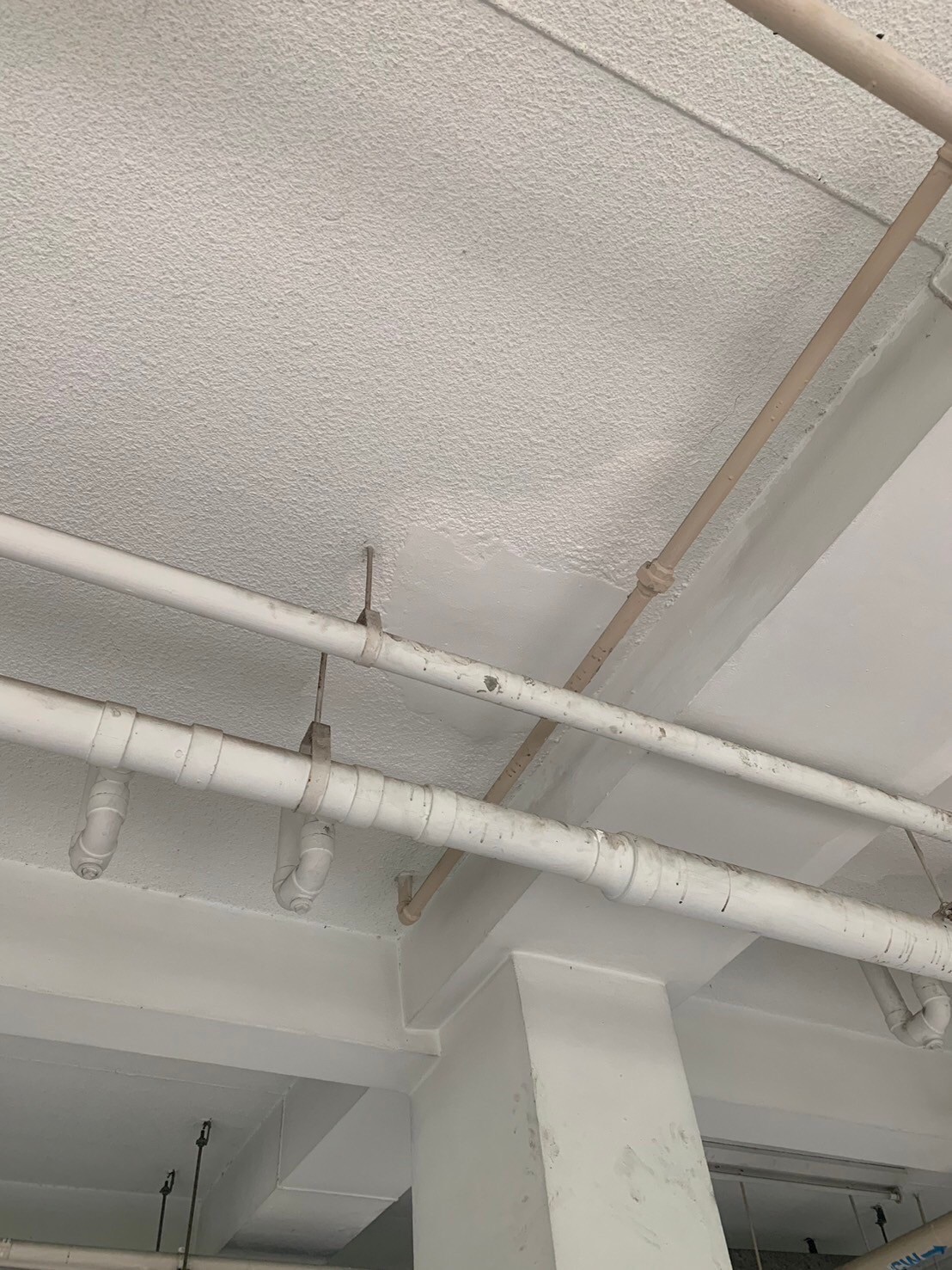 งานซ่อมโครงสร้างเสา หอพักพยาบาลบางระมาด รพ.ศิริราช