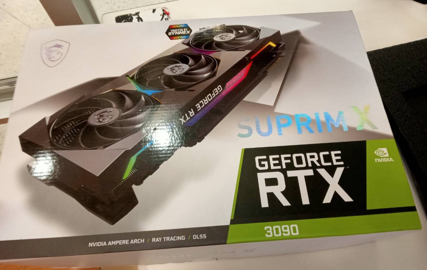 MSI GeForce RTX 3090 SUPRIM X 24G การ์ดจอแสดงผลมือสอง สภาพดี ประกันร้าน 3 เดือน