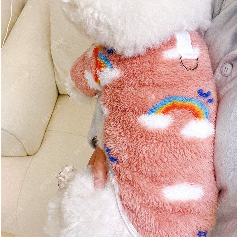 🇹🇭พร้อมส่ง🇹🇭 🐶🐕 เสื้อผ้าสำลีขนปุยนุ่มนิ่ม สำหรับ สุนัขพันธุ์กลาง ถึง หมาใหญ่