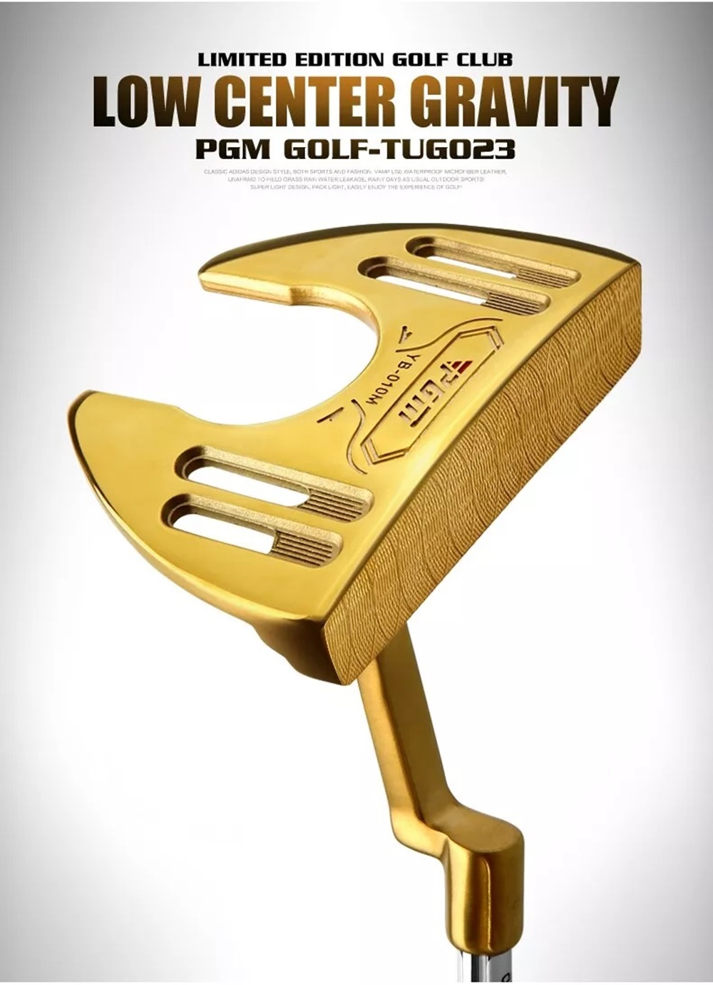 🏌♂️ PUTTER PGM TUG023 สุดพรีเมี่ยม สีทองหรูหรา หน้า CNC MILLED เกาะไลน์ขั้นสุด!!!