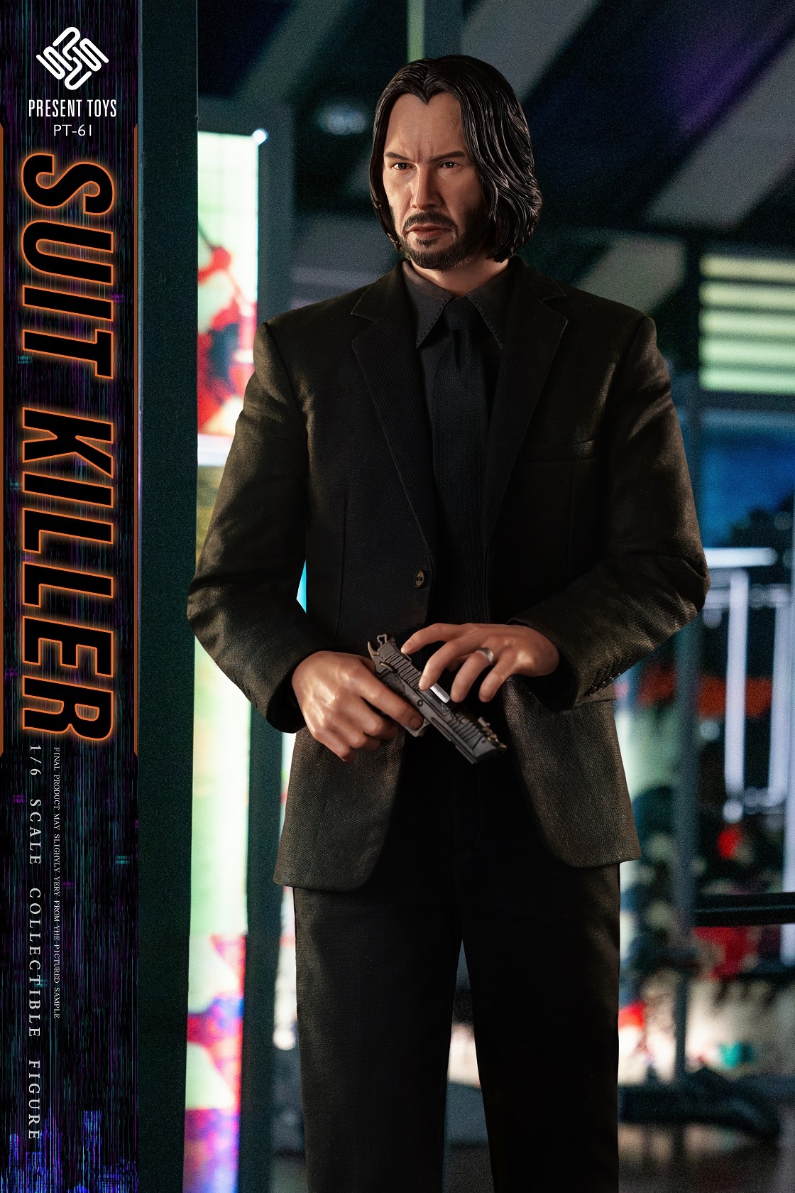 สั่งจอง]PRESENT TOYS PT-sp61 1/6 ：Suit Killer - Toxtoysshop