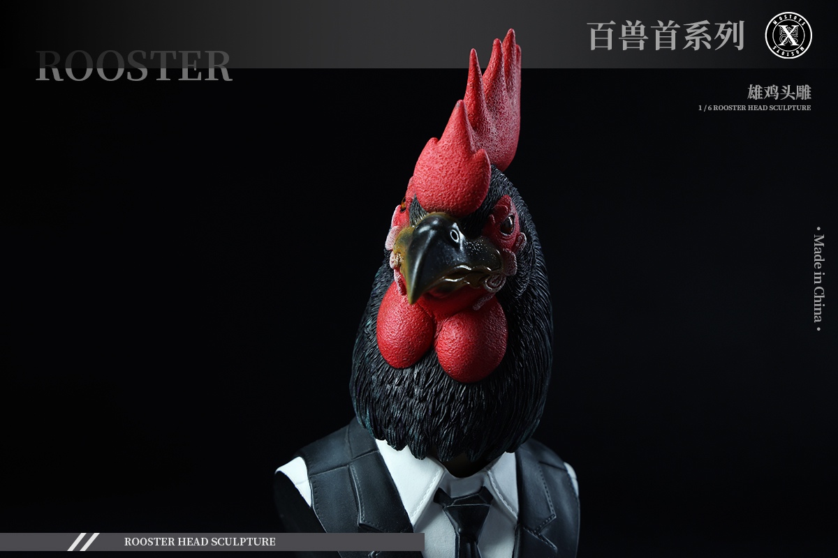 [สั่งจอง] MOSTOYS 1/6 : Rooster Head Sculpture