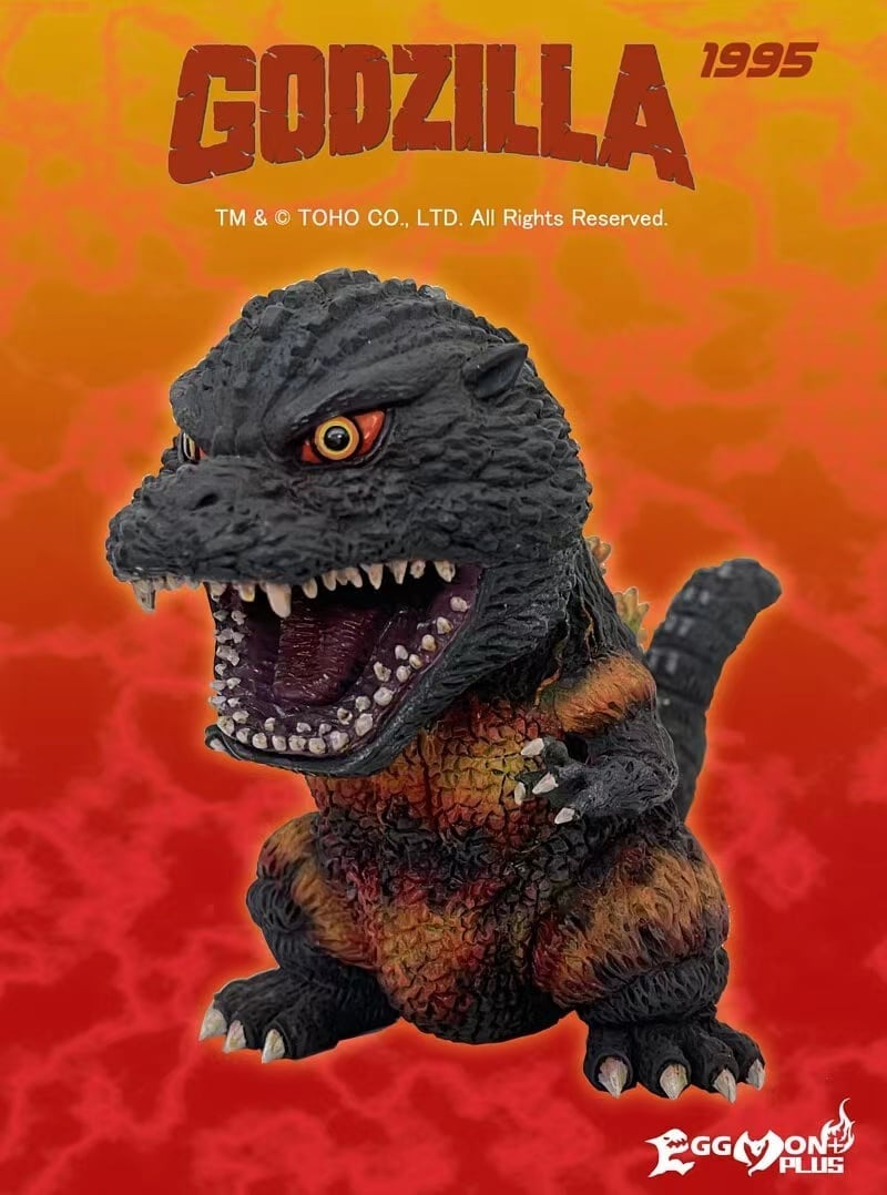 [สั่งจอง]Ehzobi (Omega Beasts) Eggmon+ : Godzilla 1995