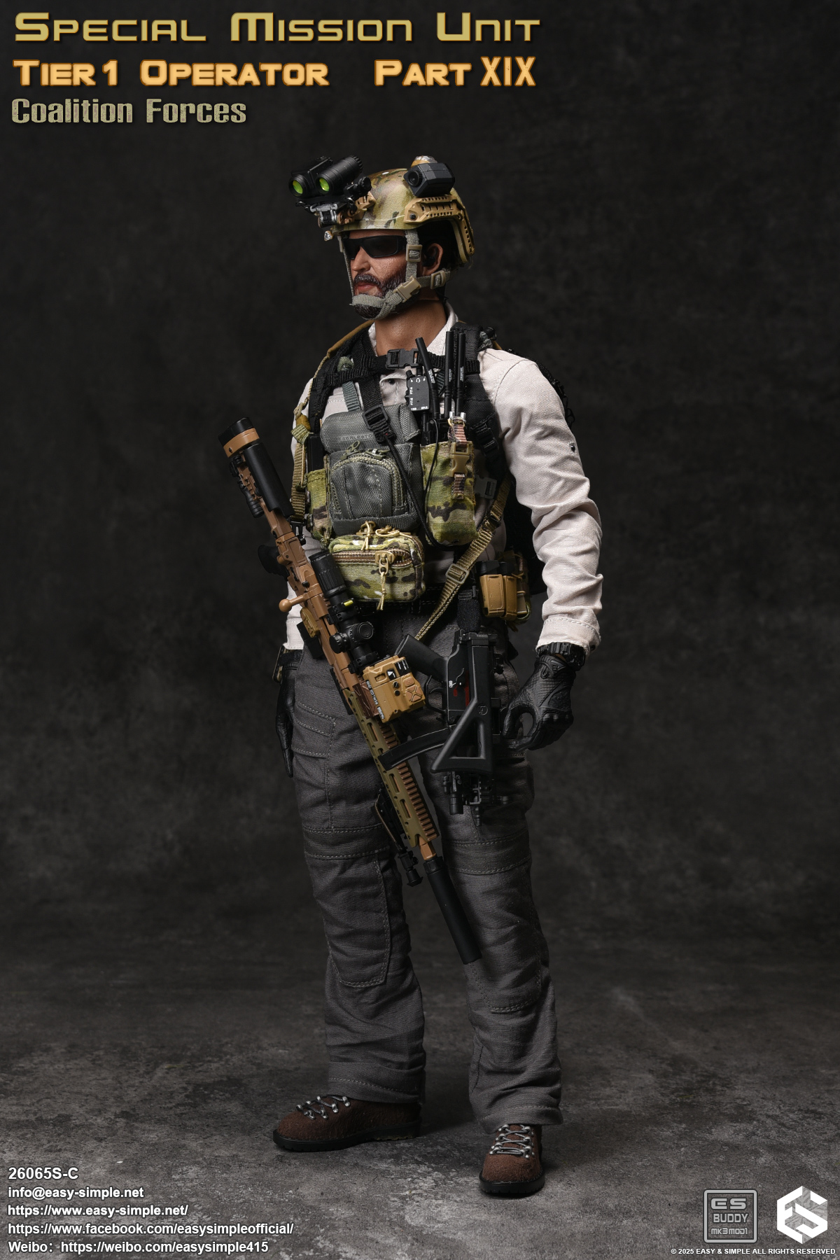 [สั่งจอง]Easy&Simple 1/6 : SMU Tier1 Operator Part XIX Coalition Forces