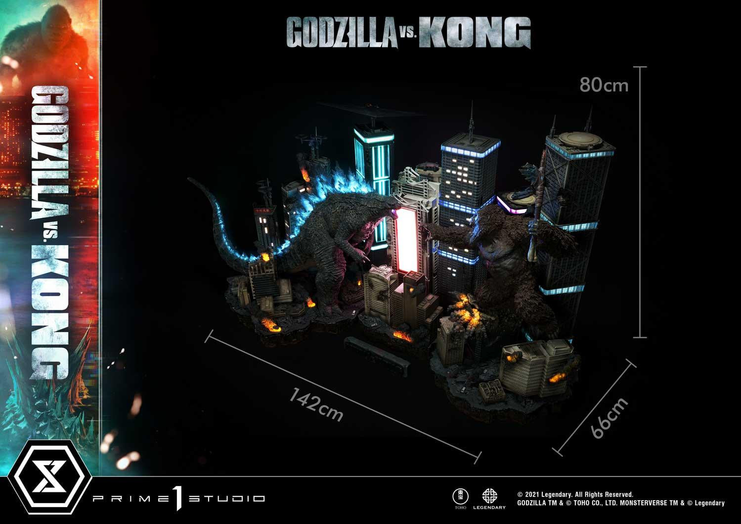 [สั่งจอง]Prime 1 Studio UDMGVK-03: Godzilla vs Kong Final Battle