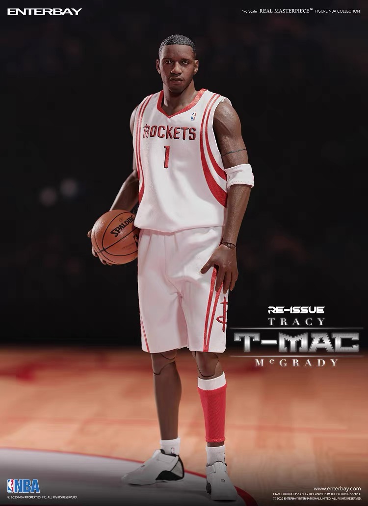[สั่งจอง] ENTERBAY RM-1067 1/6 : Real Masterpiece NBA Collection - Tracy Mcgrady（Limited Retro Edition)