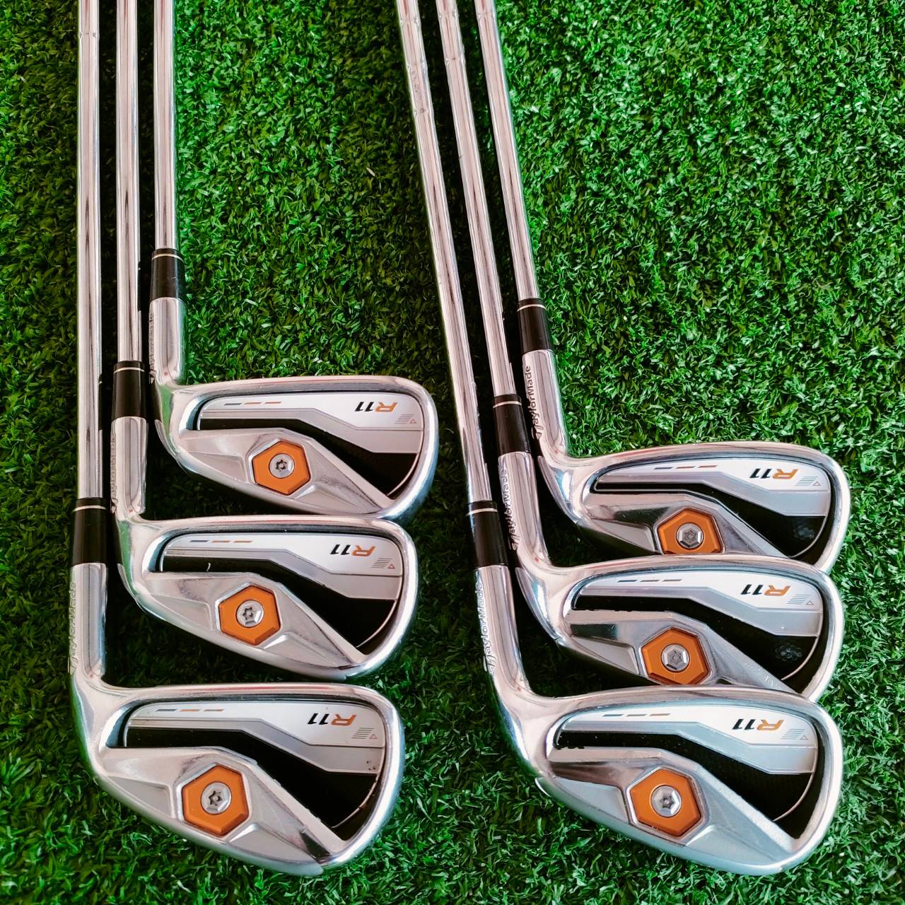 ชุดเหล็ก TAYLORMADE R11 มีเหล็ก 5 6 7 8 9 P ก้าน NS PRO 950 FLEX S เบาแค่ 95 กรัม ทั้งเบา แม่นยำ มั่นคง!! ไม้กอล์ฟมือสอง ของแท้ BY NakaraLuxurious