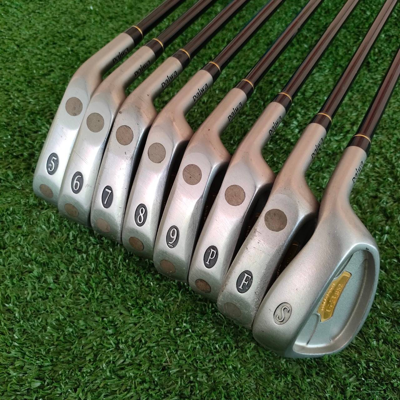 ชุดเหล็ก DAIWA G3 852 มีเหล็ก 5-9 เเละ PW SW F ก้าน METACARBO FLEX R ชุดเหล็กสุดพรีเมี่ยมจากเกาหลี ตีดีมาก ก้านกราไฟต์ระดับโลก เป็นชุดเหล็กที่คุ้มค่าราคามากแบบสุดๆ