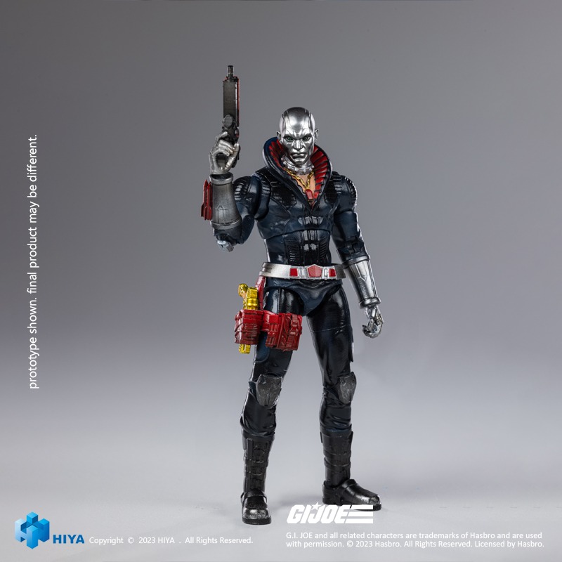 [สั่งจอง] HIYA Exquisite Mini Series EMG0152 1/18 ( 4 Inch ) : G.I.JOE - Destro