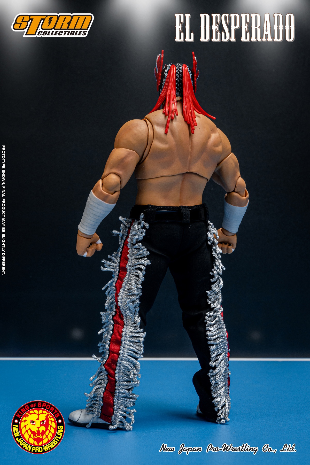 [สั่งจอง]Storm Toys NJED01 1/12 : EL DESPERADO (Red Mask Version) New Japan Pro Wrestling